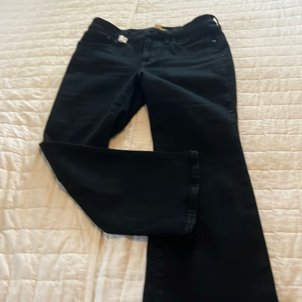 madewellmid rise kick out jeans